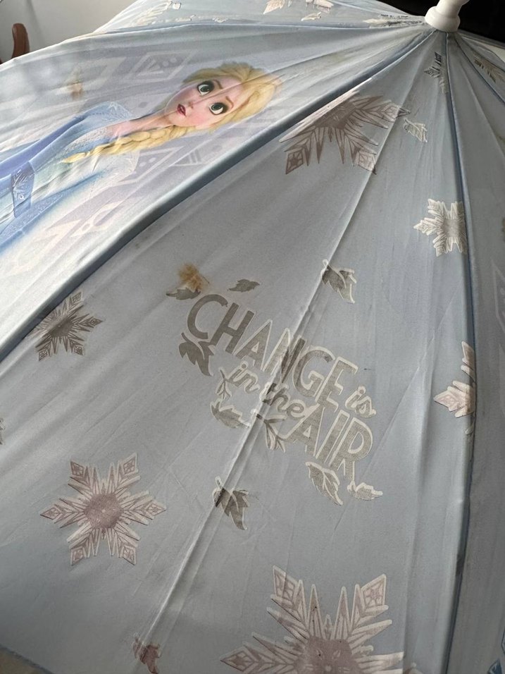 Elsa Frozen Kız Çocuk Şemsiye - Görsel 2