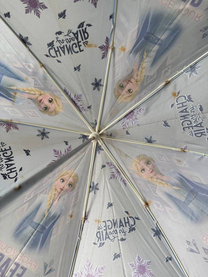 Elsa Frozen Kız Çocuk Şemsiye - Görsel 4