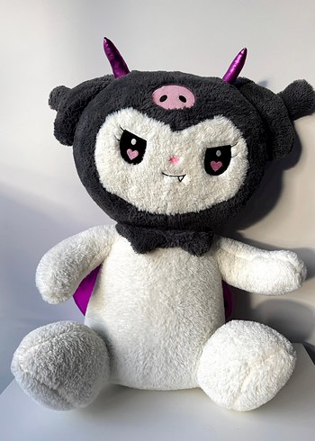 Büyük Boy Peluş Kuromi Oyuncak - Görsel 6