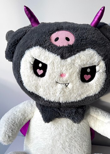 Büyük Boy Peluş Kuromi Oyuncak - Görsel 8