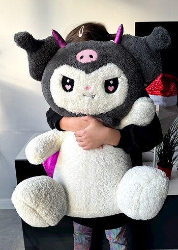 Büyük Boy Peluş Kuromi Oyuncak - Görsel 3