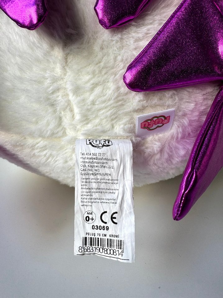 Büyük Boy Peluş Kuromi Oyuncak - Görsel 5