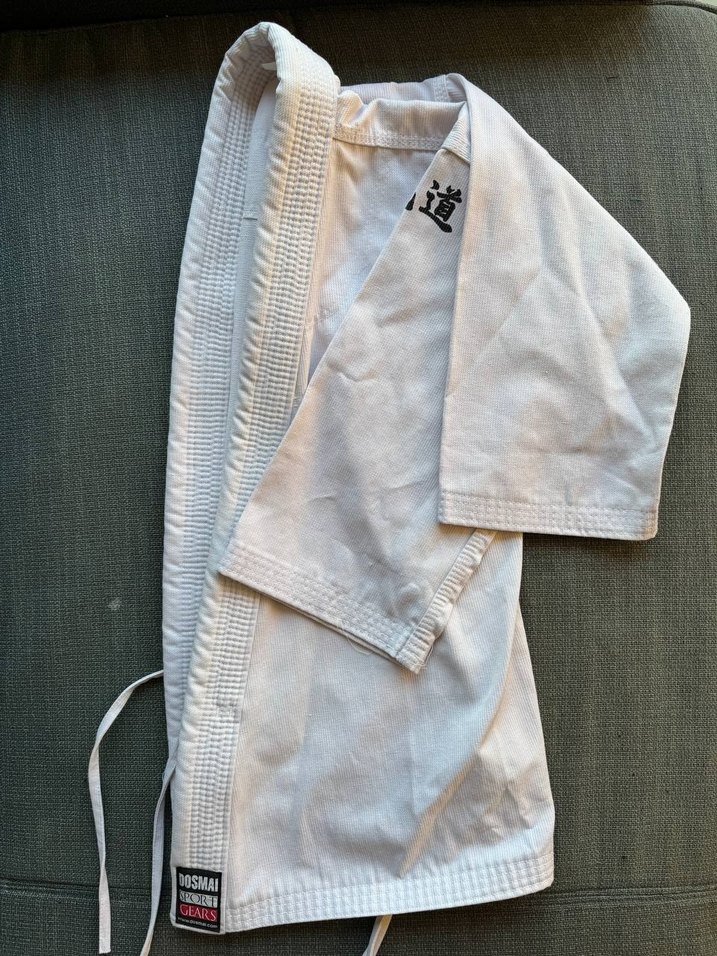 Beyaz Judo Aikido Elbisesi/ Kimono - Görsel 4