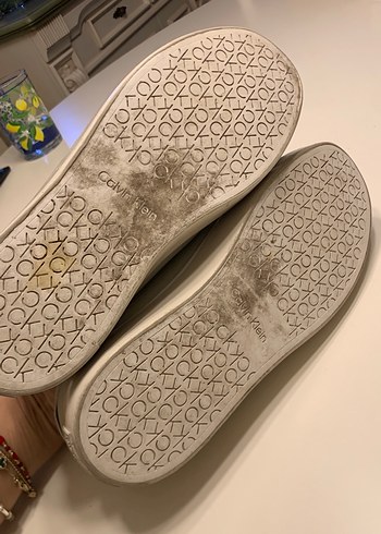 Calvin Klein Bej Kadın Spor Ayakkabı - Görsel 6