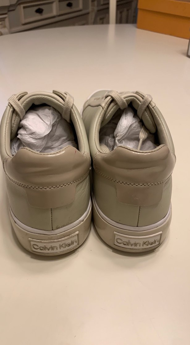 Calvin Klein Bej Kadın Spor Ayakkabı - Görsel 3