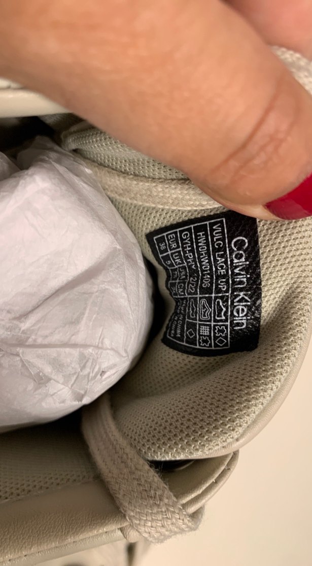 Calvin Klein Bej Kadın Spor Ayakkabı - Görsel 5