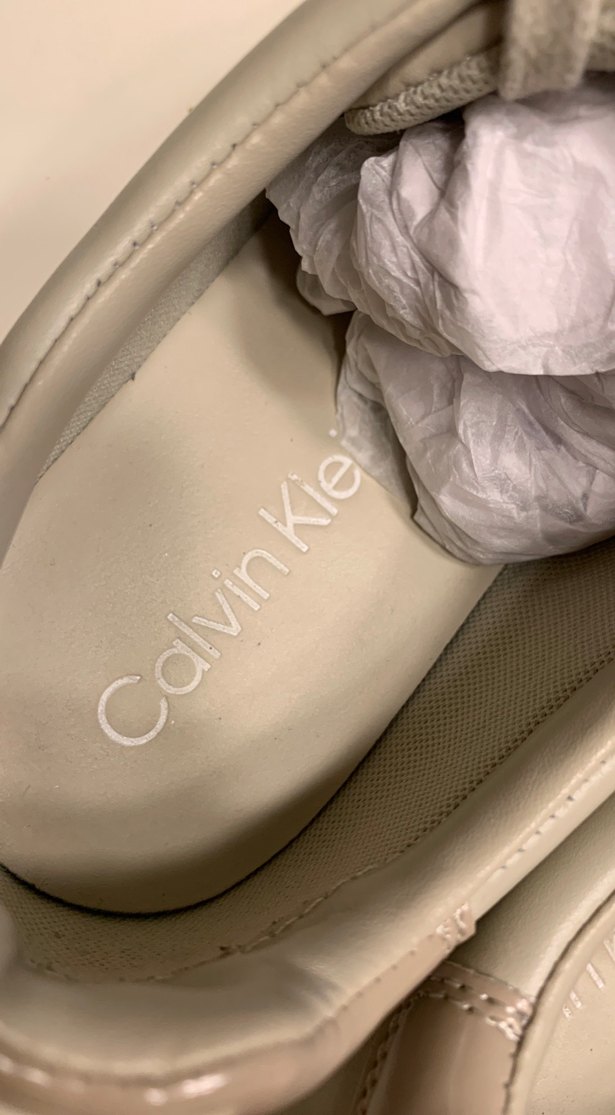 Calvin Klein Bej Kadın Spor Ayakkabı - Görsel 4