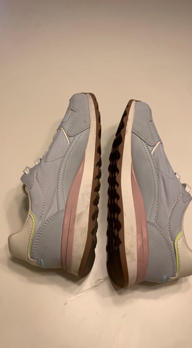 Beyaz Platform Topuklu Kadın Spor Ayakkabı - Görsel 4