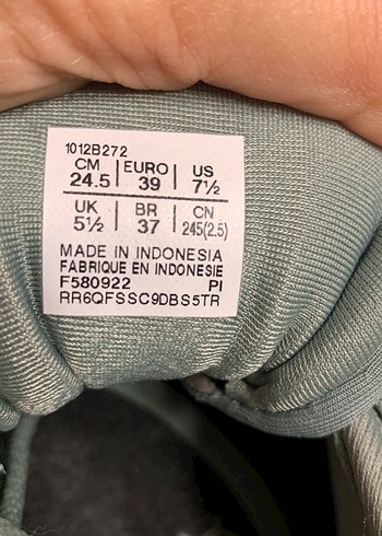 Yeşil Asics Erkek Koşu ve Antrenman Ayakkabısı - Görsel 9