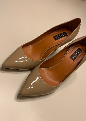 Vakko Bej Rugan Stiletto Topuklu Kadın Ayakkabı - Görsel 8