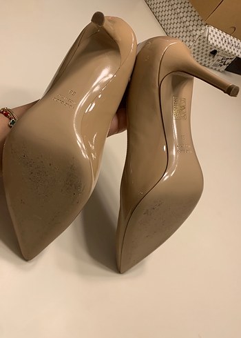 Vakko Bej Rugan Stiletto Topuklu Kadın Ayakkabı - Görsel 10