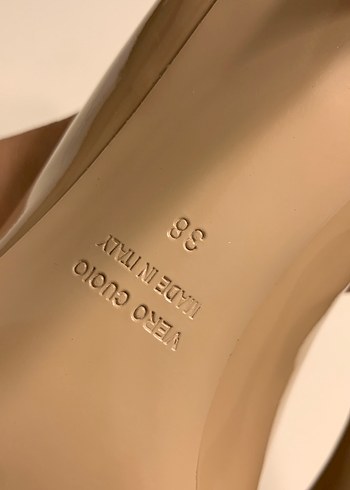 Vakko Bej Rugan Stiletto Topuklu Kadın Ayakkabı - Görsel 9