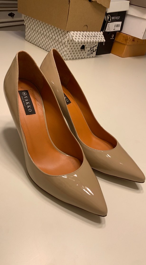 Vakko Bej Rugan Stiletto Topuklu Kadın Ayakkabı - Görsel 2