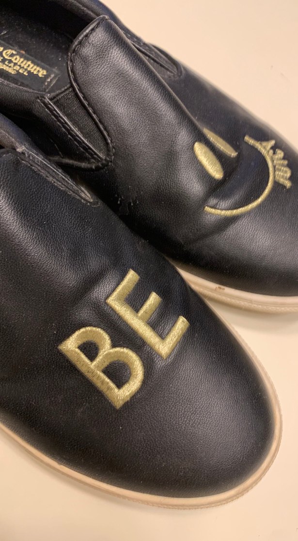 Parlak Nakışlı Siyah  Loafer - Görsel 2