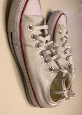 Beyaz Kadın Minimalist Sneaker - Görsel 3