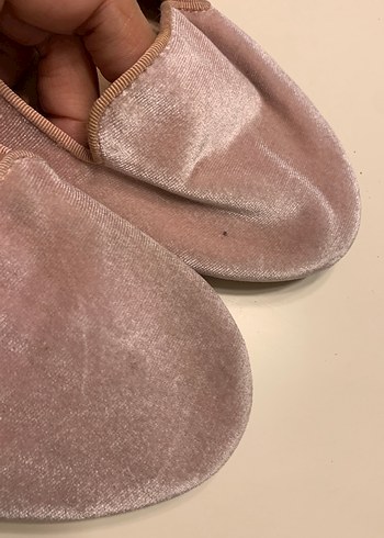 Bej Süet Kadın Dolgu Topuklu Babet - Görsel 5