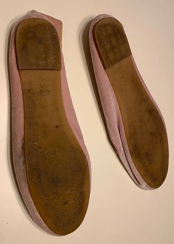 Bej Süet Kadın Dolgu Topuklu Babet - Görsel 3