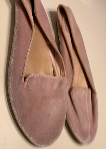 Bej Süet Kadın Dolgu Topuklu Babet - Görsel 6