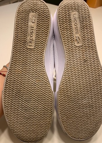 Beyaz Kadın Sneakers - Düz Tabanlı, Bağcıklı - Görsel 9