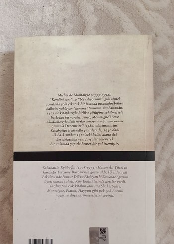  Montaigne - Denemeler