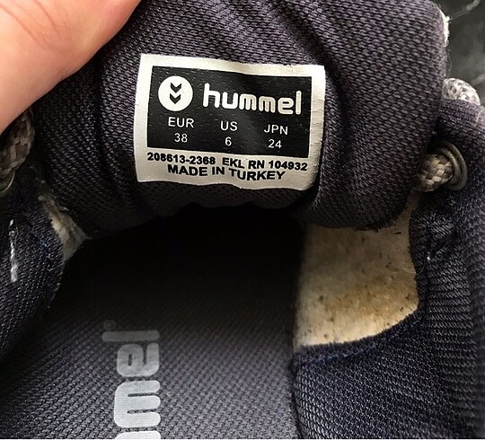 38 Beden gri Renk Hummel Spor Ayakkabı
