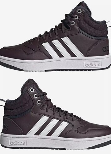 Adidas Hoops 3.0 Mid spor ayakkabı - Görsel 2