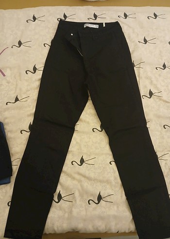 Siyah Skinny Fit Kadın Kot Pantolon - Görsel 2