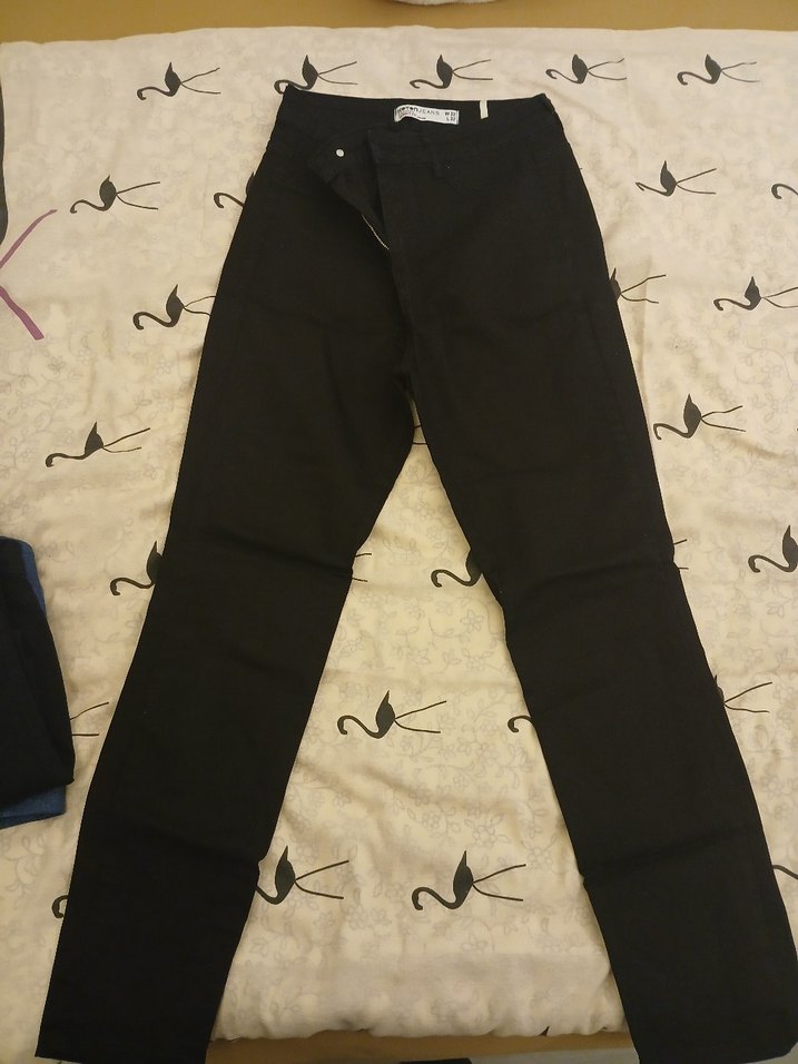 Siyah Skinny Fit Kadın Kot Pantolon - Görsel 2