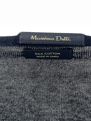 s Beden siyah Renk Massimo Dutti Hırka %70 İndirimli.