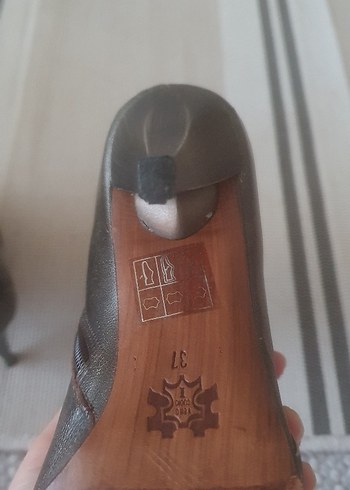 kahverengi deri eskitme detaylı deri bot - Görsel 10