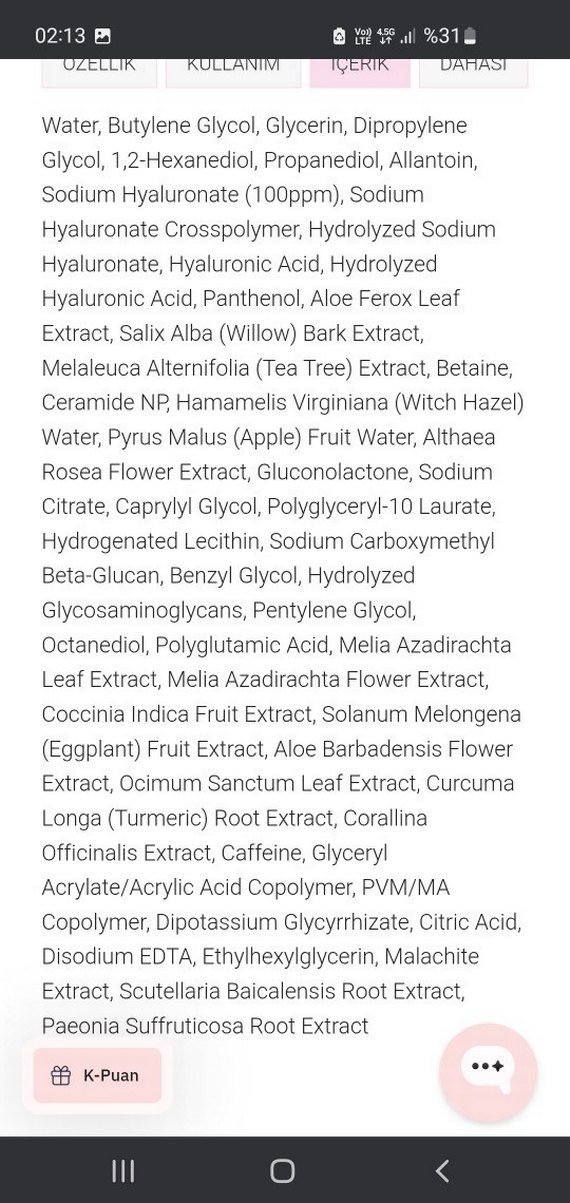 Torriden DIVE IN Çok Fonksiyonlu Nemlendirici Ped - Görsel 5