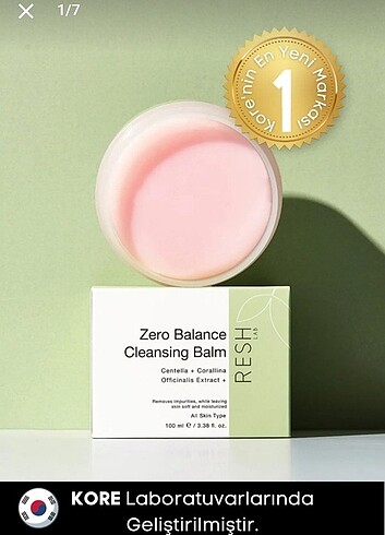 Reshlab zero balance cleansing balm 100 ml