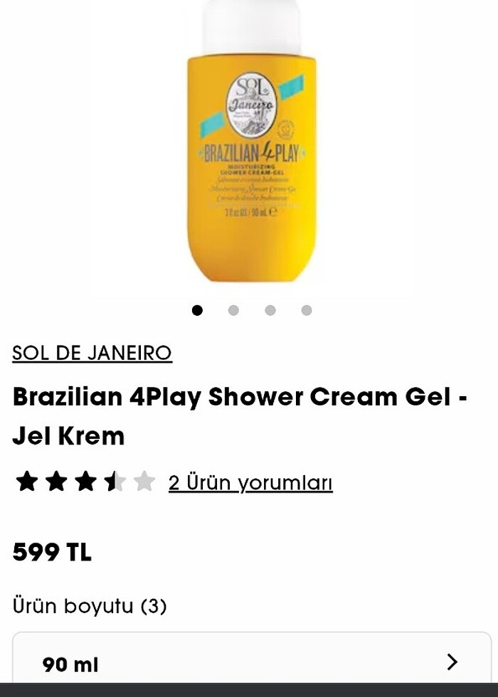 Sol de janerio duş jeli 90ml - Görsel 2