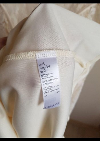 topshop dantelli kısa romantik elbise - Görsel 6