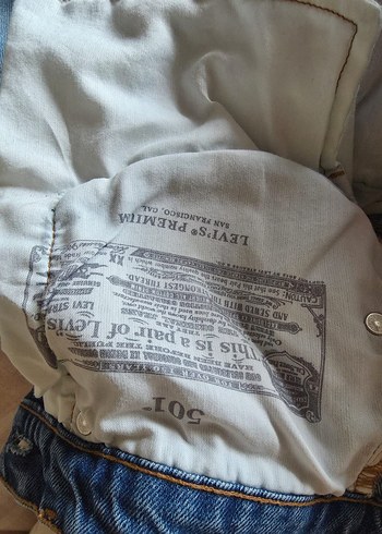 Levis 501 original 26/30 yeni etiketli - Görsel 11