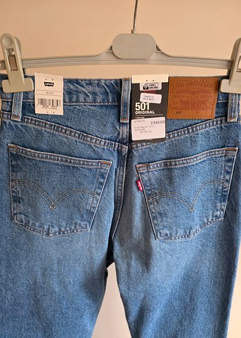 Levis 501 original 26/30 yeni etiketli - Görsel 5