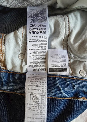 Levis 501 original 26/30 yeni etiketli - Görsel 10