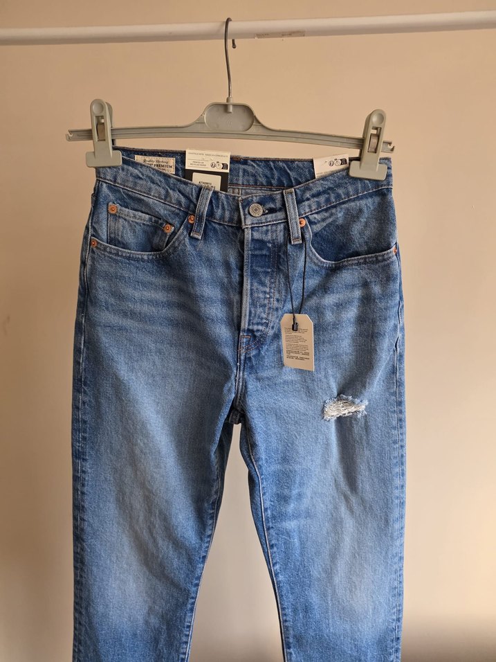 Levis 501 original 26/30 yeni etiketli - Görsel 3