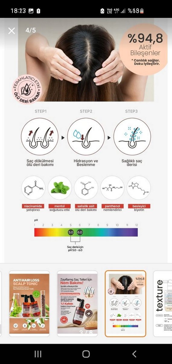 derma factory dökülme karşıtı tonik 100 ml - Görsel 3