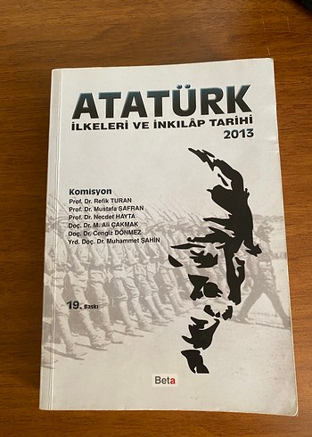 Atatürk İlkeleri ve İnkılap Tarihi 2013