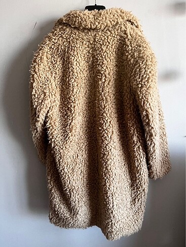 l Beden camel Renk H&M Peluş Kaban
