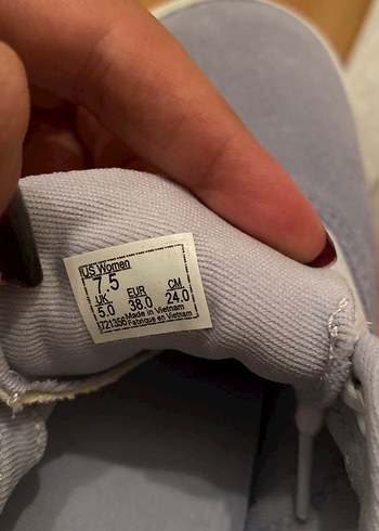 38 Beden Orijinal vans ayakkabı