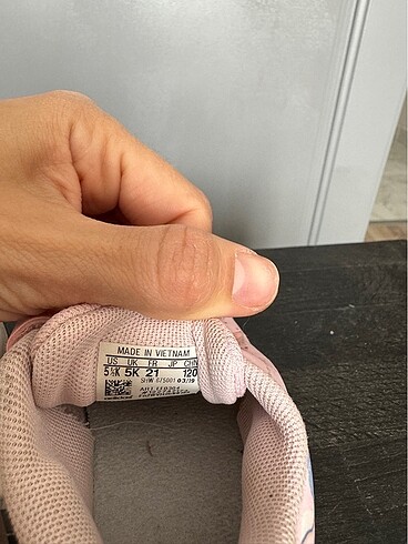 21 Beden pembe Renk Adidas çocuk ayakkabısı