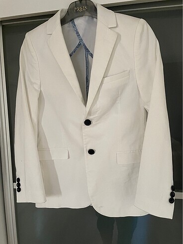 Beyaz blazer 10 yaş