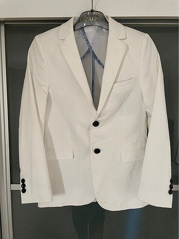 North Of Navy Beyaz blazer 10 yaş