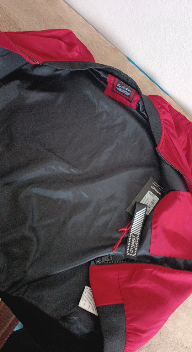 Kırmızı Fermuarlı Erkek Ceket - Görsel 2