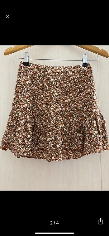Zara zara kız çocuk çiçekli etek