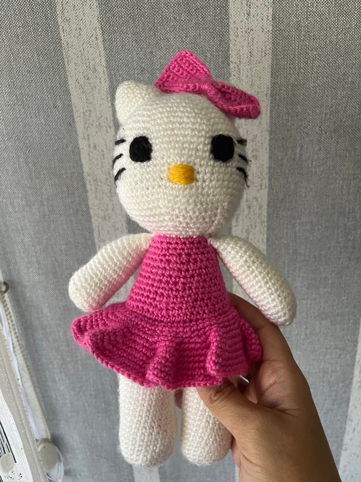 Amigurumi Hello Kitty - Görsel 2