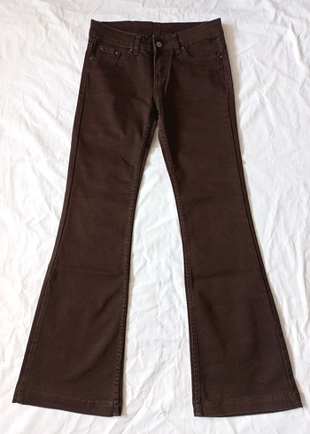 y2k vintage düşük bel ispanyol paça kot pantolon flare jean