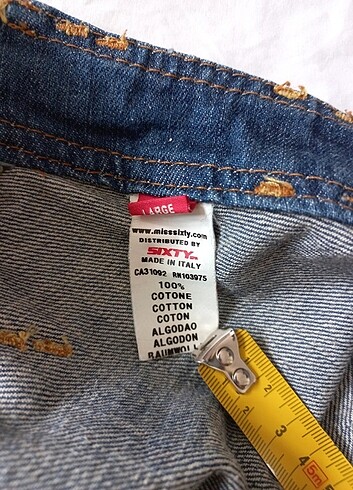 38 Beden lacivert Renk y2k vintage grunge fairycore düşük bel mini kot etek